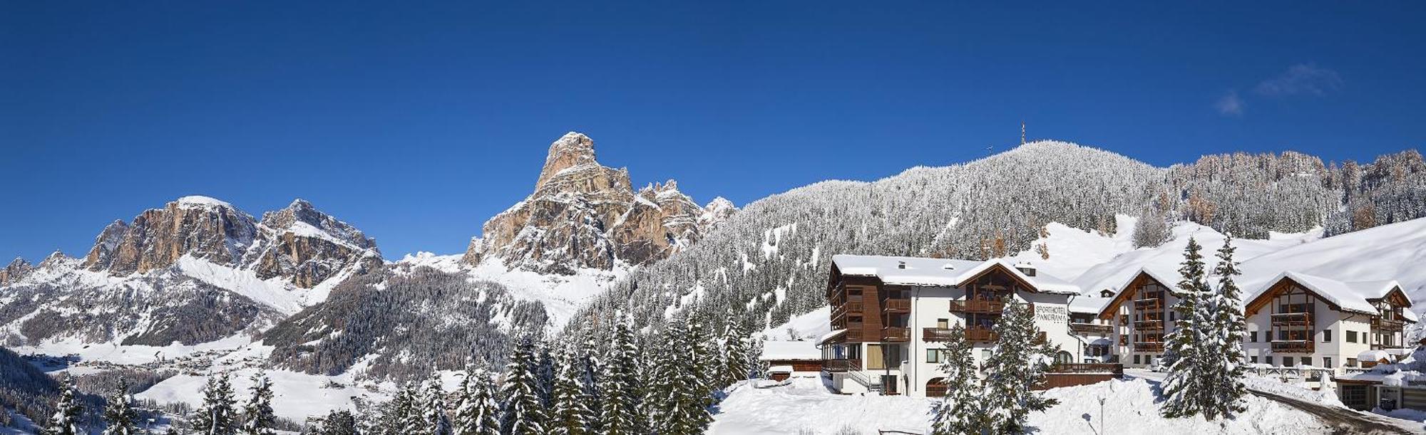 Sporthotel Panorama Corvara In Badia Exterior foto